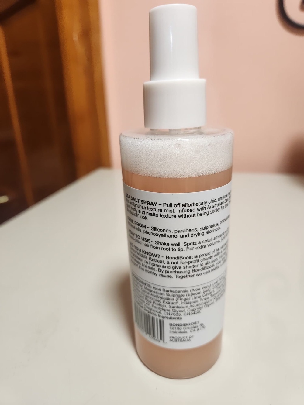 Bondi Boost Sea Salt Texture Spray Texturizing Volumizing Paraben-Free 200 ml - Picture 2 of 2